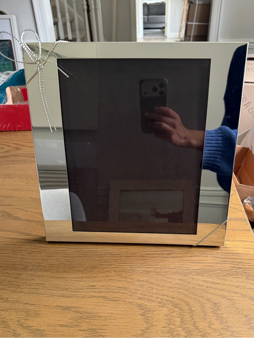 Vera Wang x Wedgwood Love Knot Picture Frame in Silver